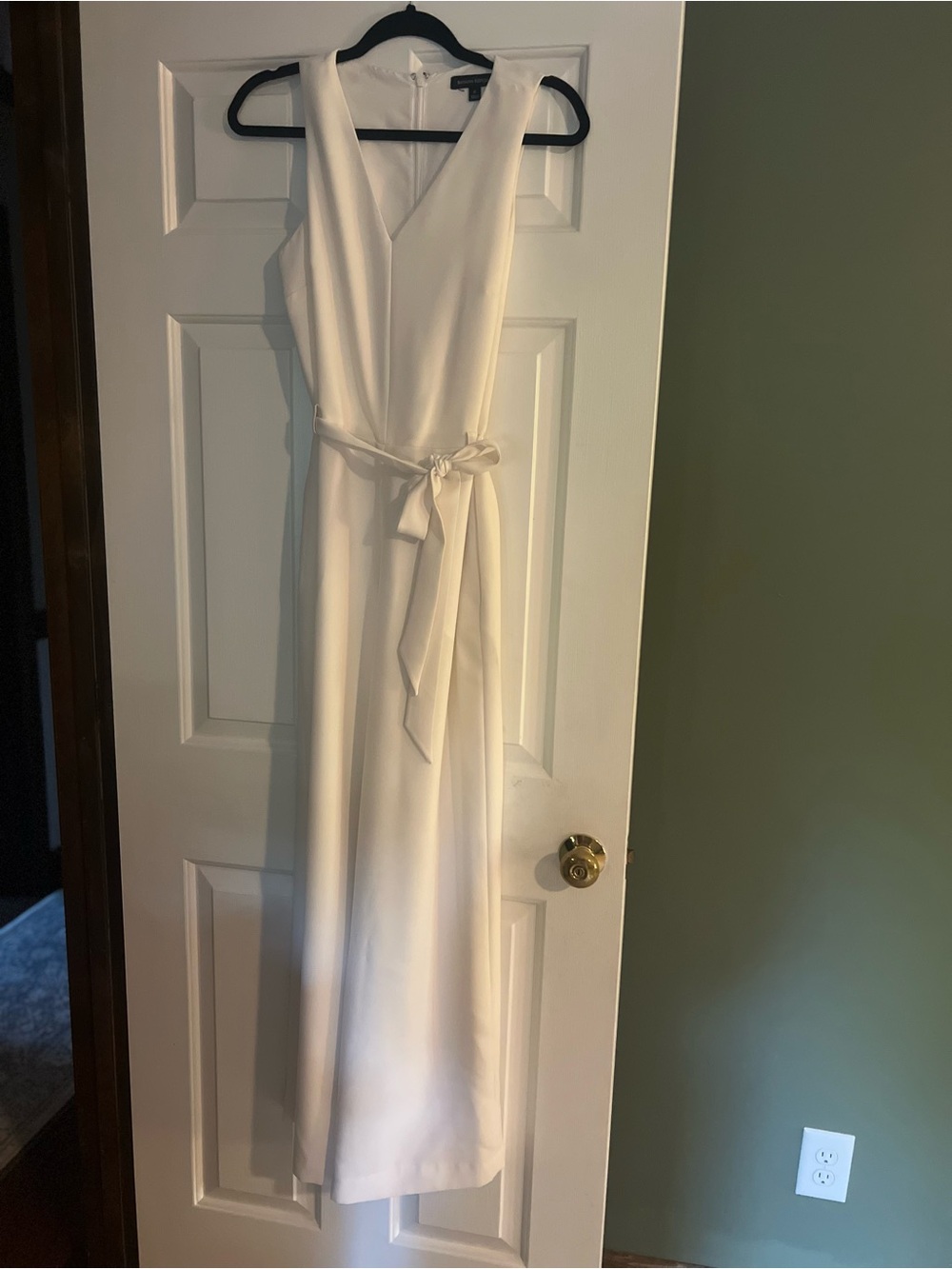 Banana Republic White Jump Suit